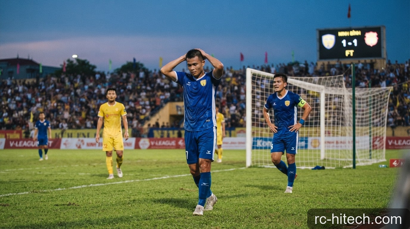 V-League 2026/27: Ninh Bình và bài toán tận dụng cơ hội sau trận hòa đáng tiếc trước Nam Định